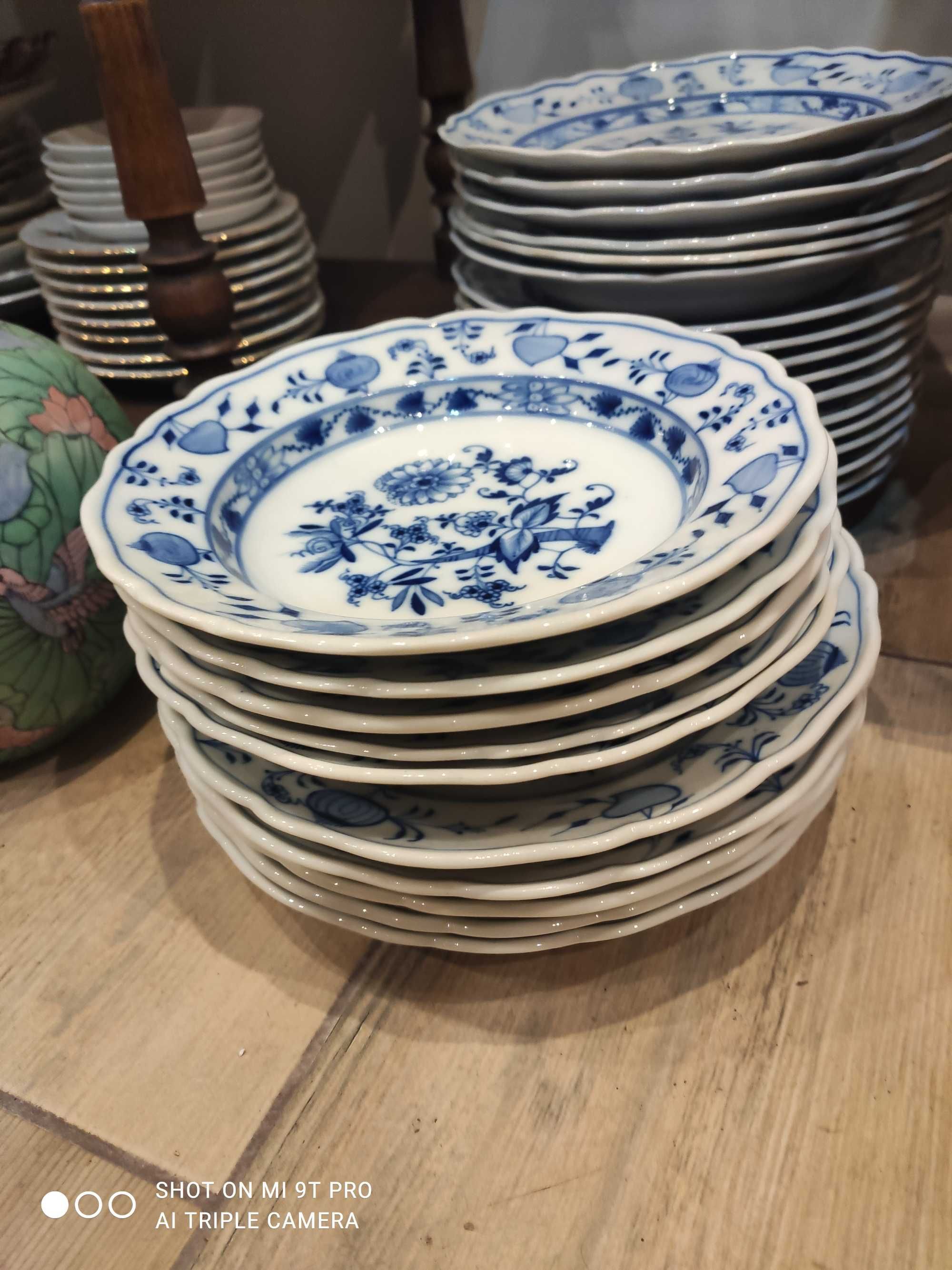 Miśnia, Meissen 20 talerzy obiadowych MEGA Okazja!!
