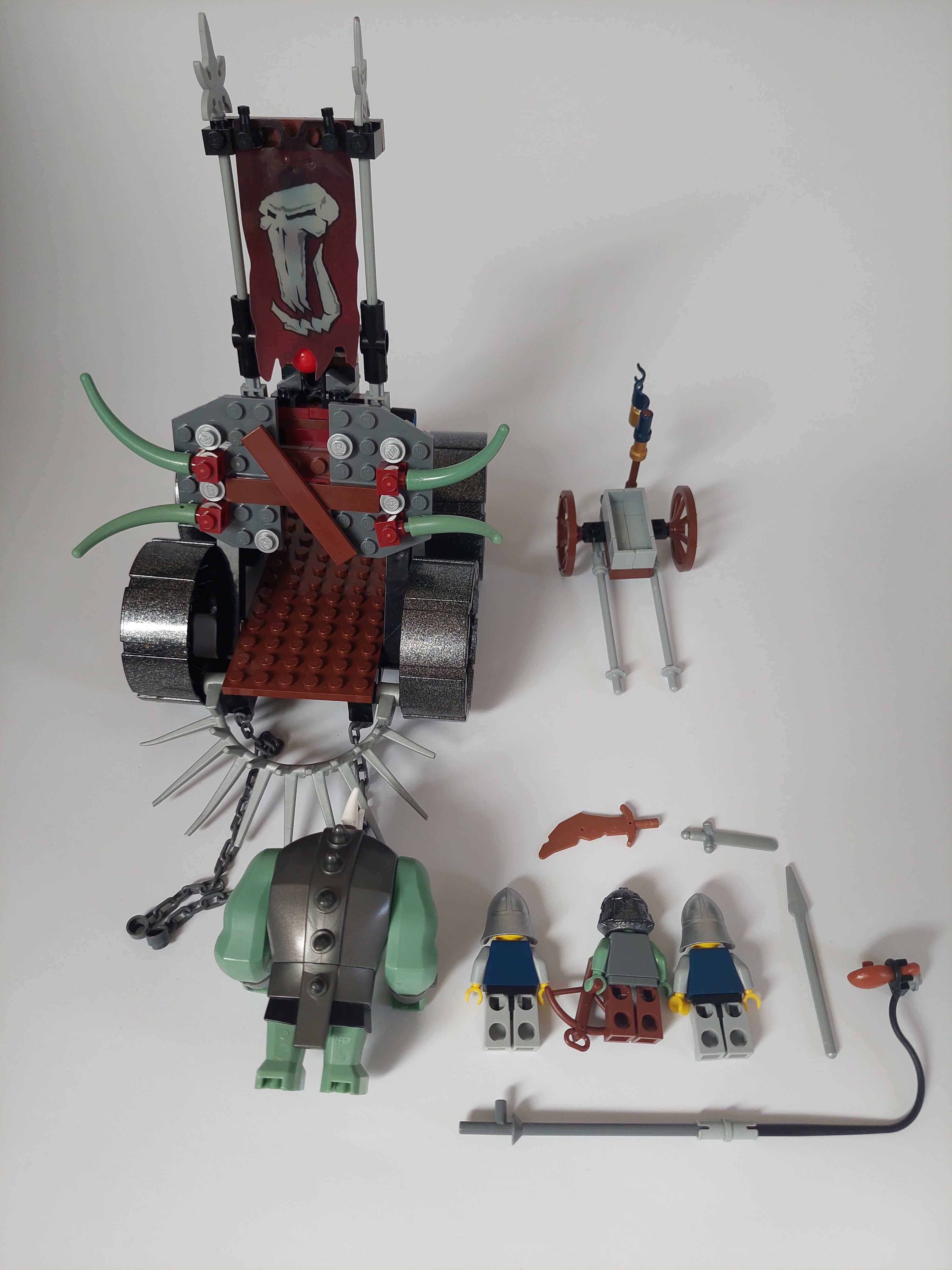 Lego Castle Fantasy Era 7038 Troll Assault Wagon - 2008 r - komplet