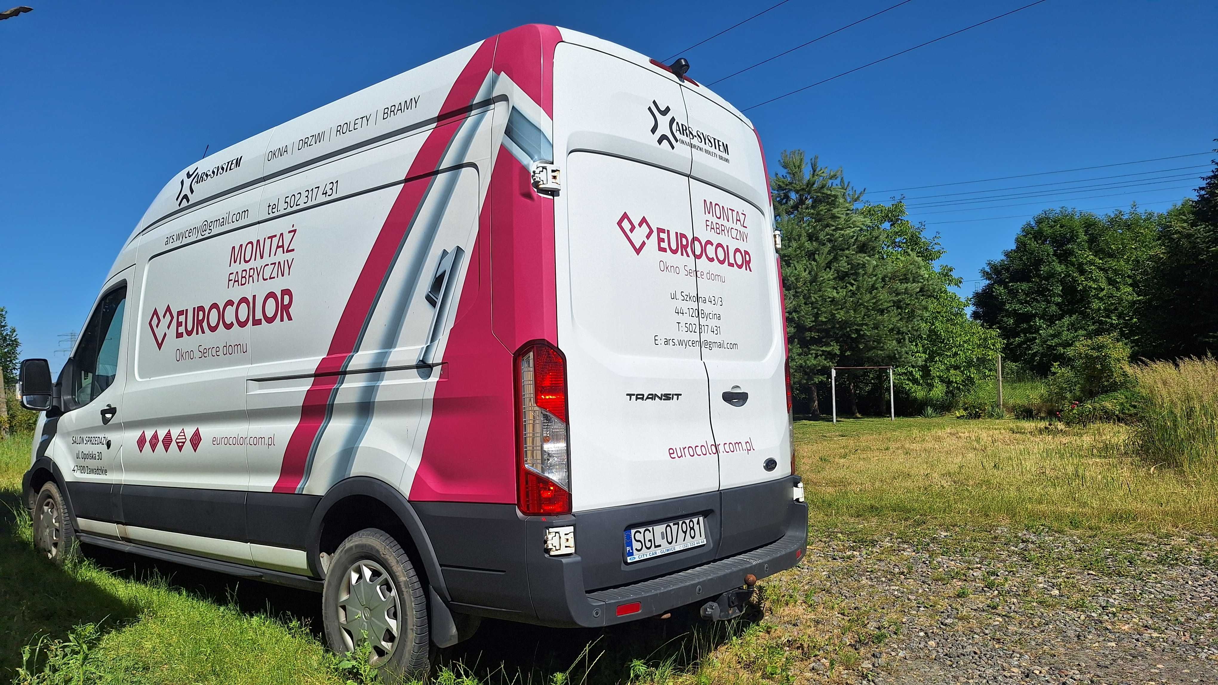 Syndyk sprzeda samochód Ford Transit r. 2017