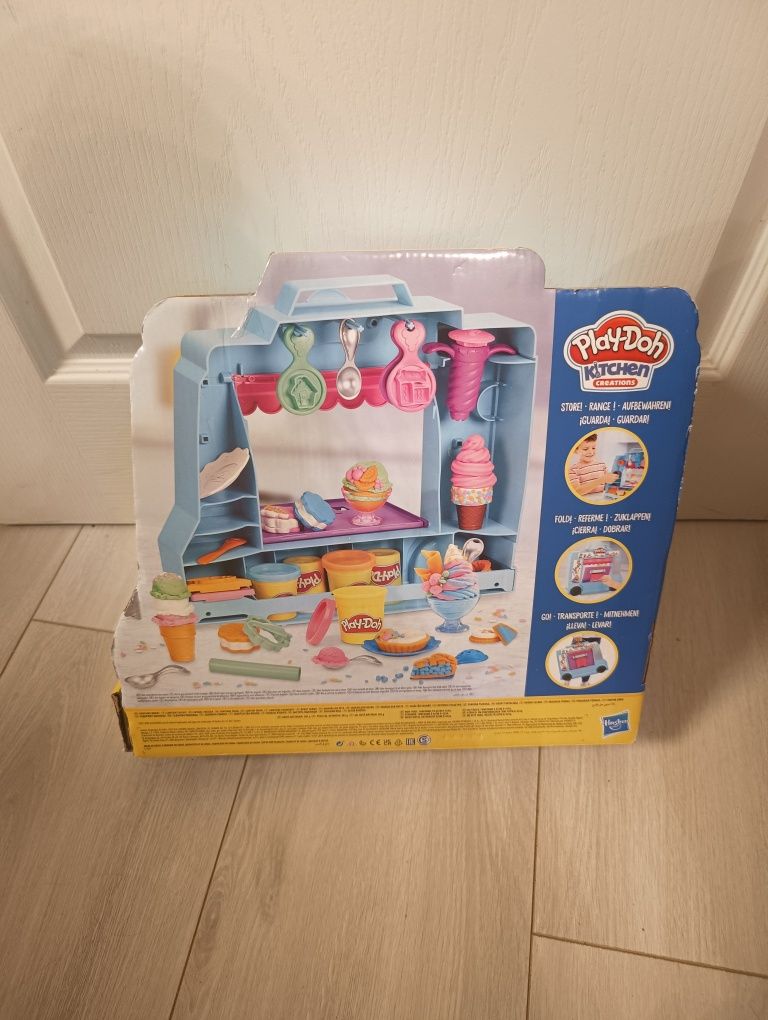 Nowy zestaw playdoh lodziarnia Hasbro ciężarówka z lodami prezent hit