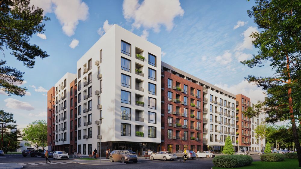 Простора трикімнатна квартира в ЖК Central City від забудовника