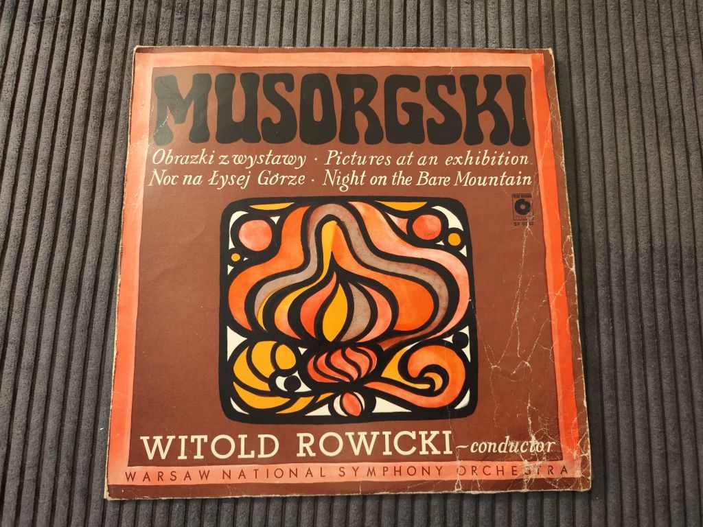 Płyta winylowa Witold Rowicki Musorgski