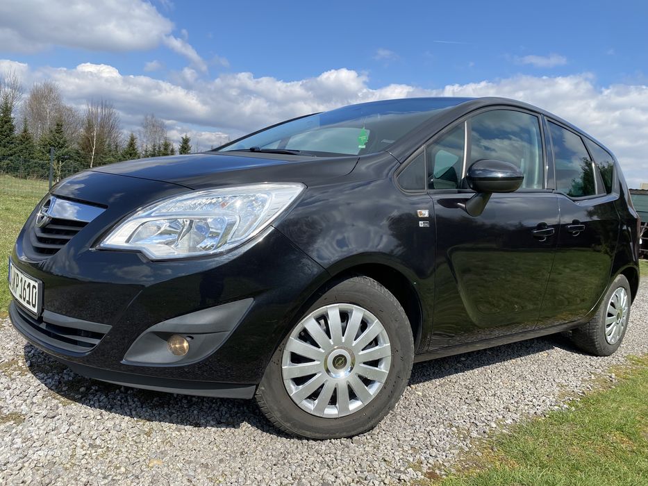 Opel Meriva 1.4cm-półskóry/ grzane fotele i kierownica/tempomat