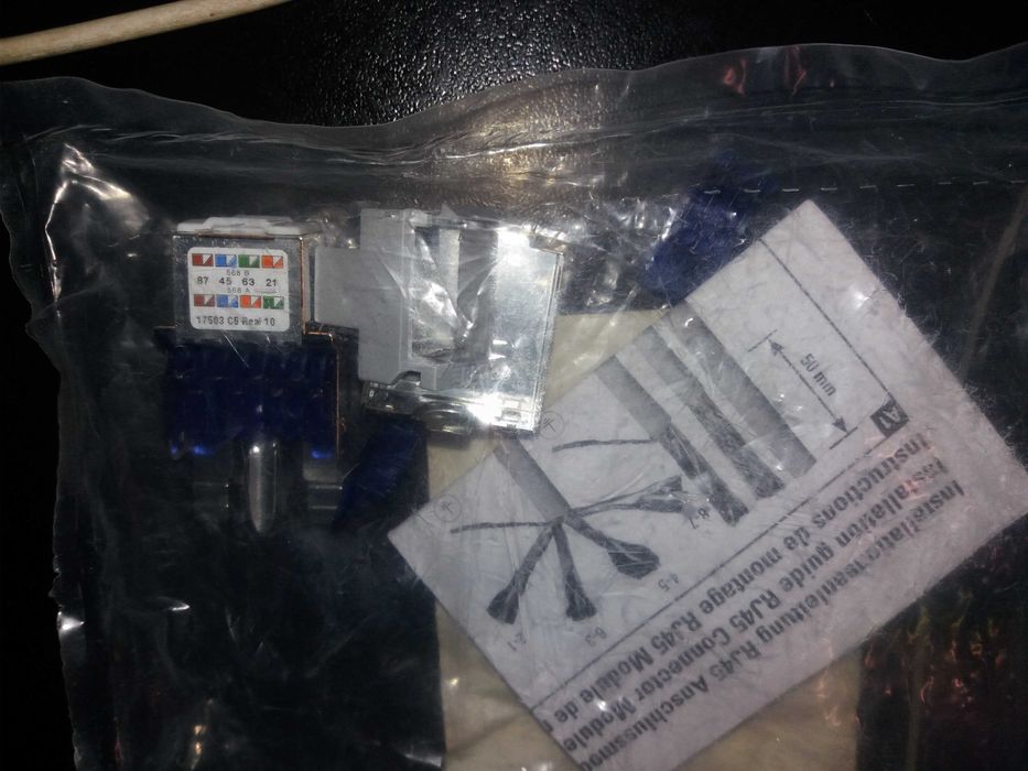 RJ45 розетки и модули Keystone | Комплект | Новые