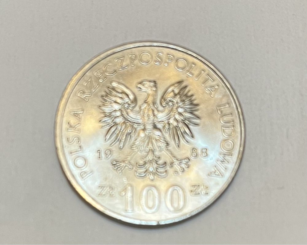 Moneta kolekcjoonerska  Jadwiga 100 zl