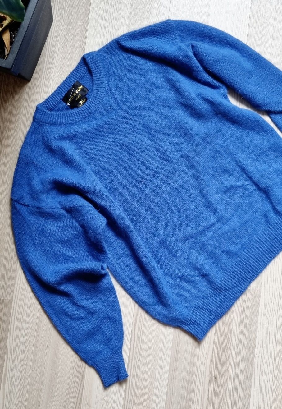 Мужской новый ангоровый корейский свитер
