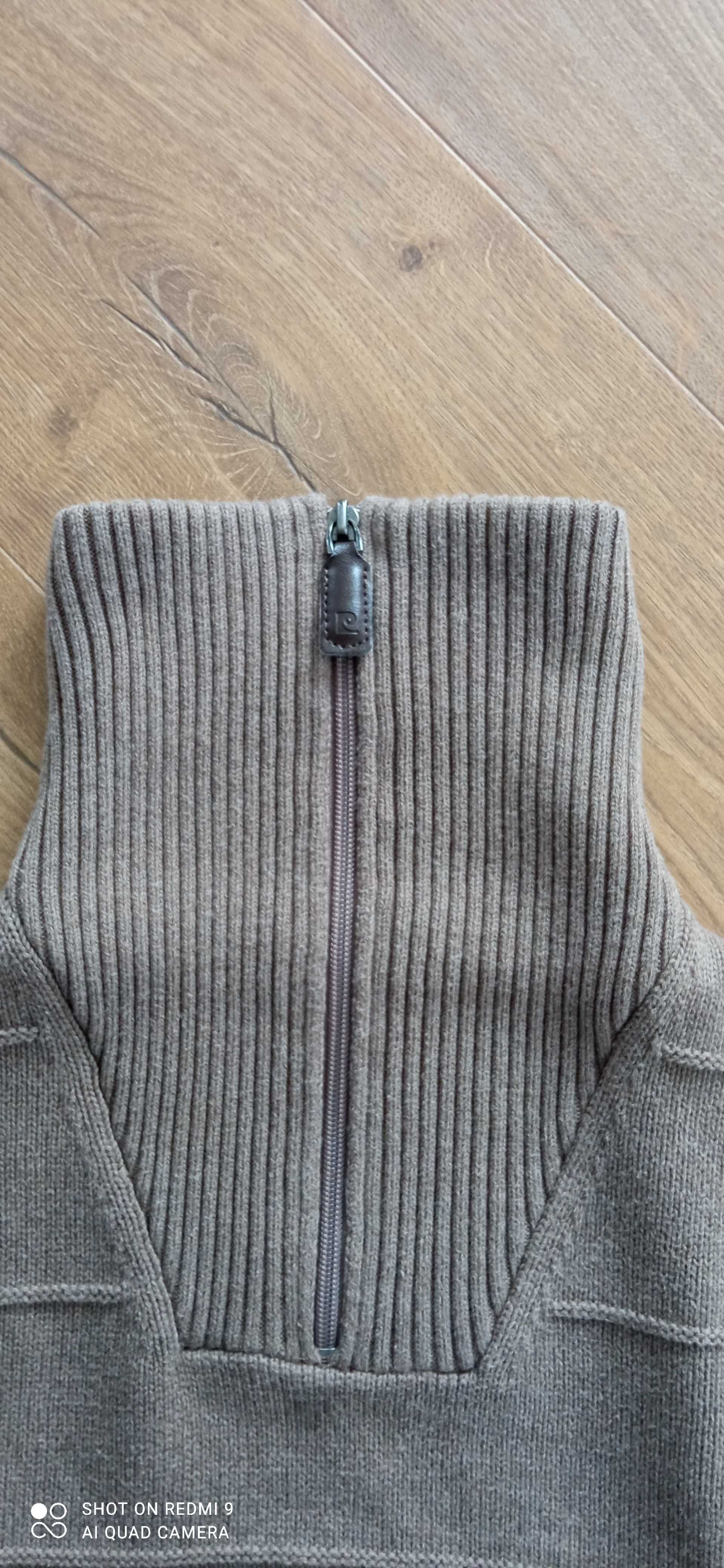 Bardzo ciepły męski sweter Pierre Cardin