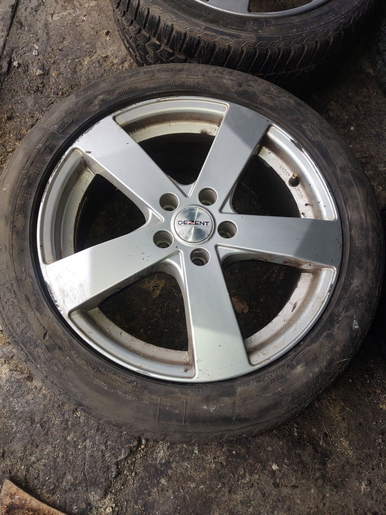 Alufelgi R17 5x108 peugeot ford Volvo opony letnie 215/55