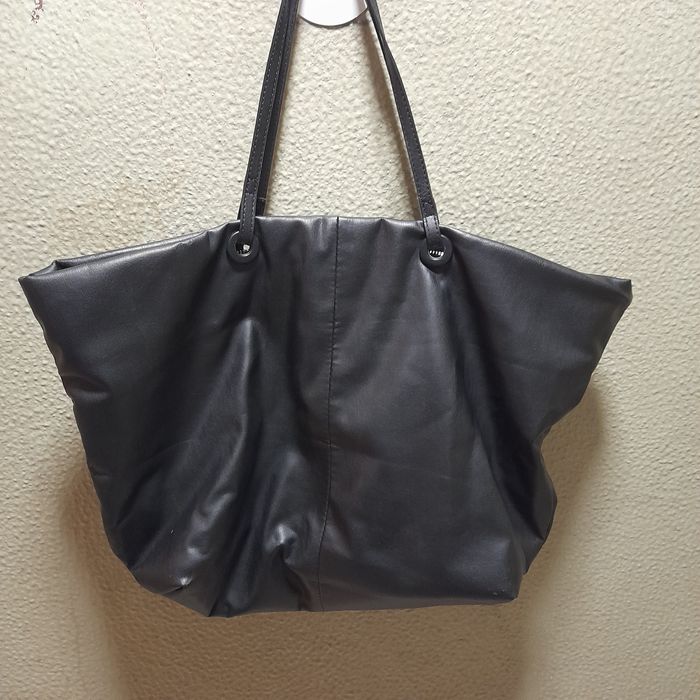 Mala senhora zara pele e mochila