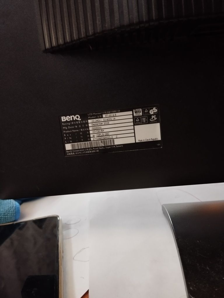 Monitor pc BenQ sprawny