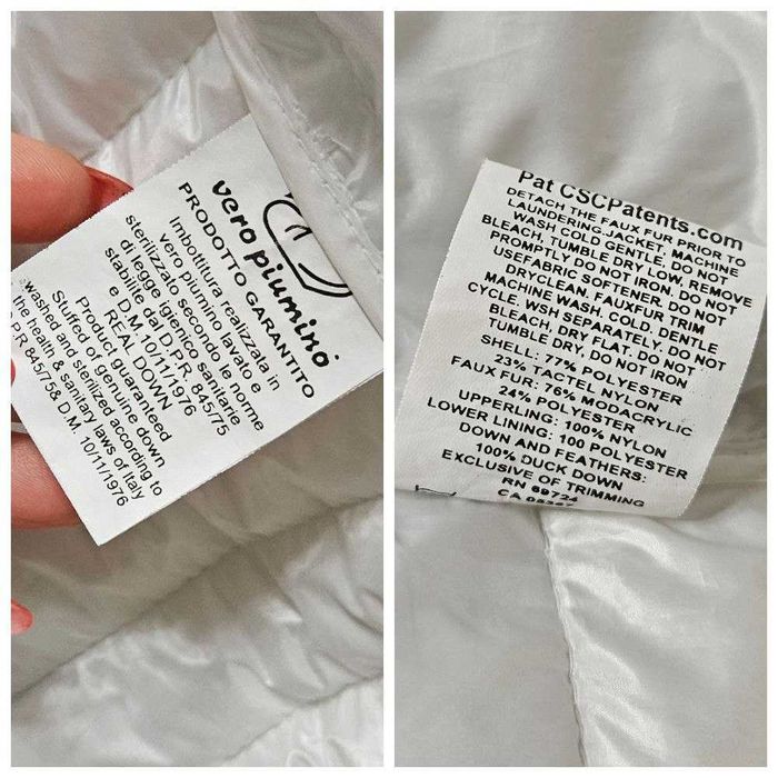 Белая пуховая куртка The North Face Gore-Tex, р. L/XL