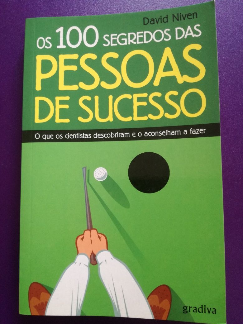 Livro Os 100 segredos das pessoas de sucesso de David Niven da Gradiva