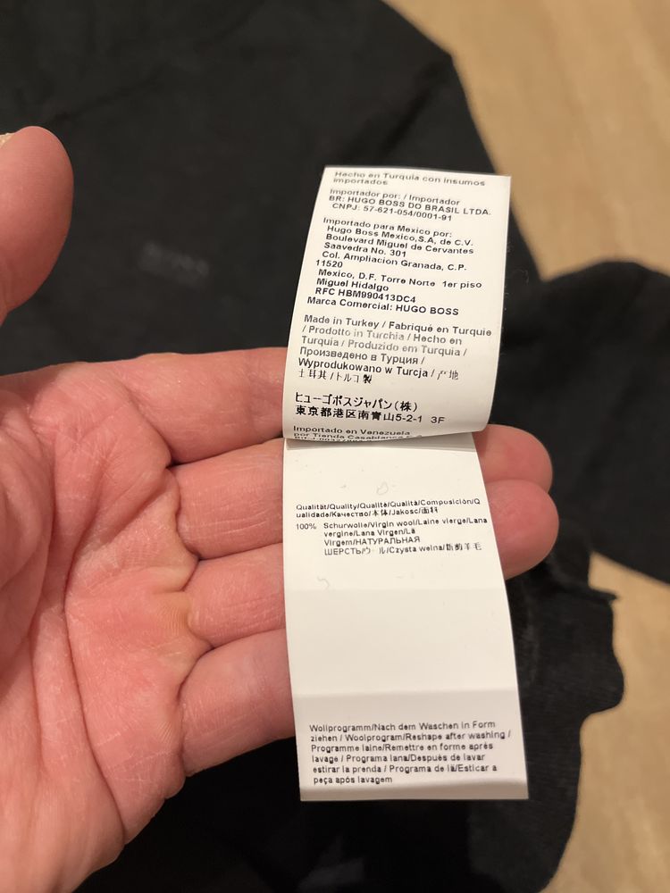 Sprzedam męski sweter bawełniany Hugo Boss XL stan bdb.