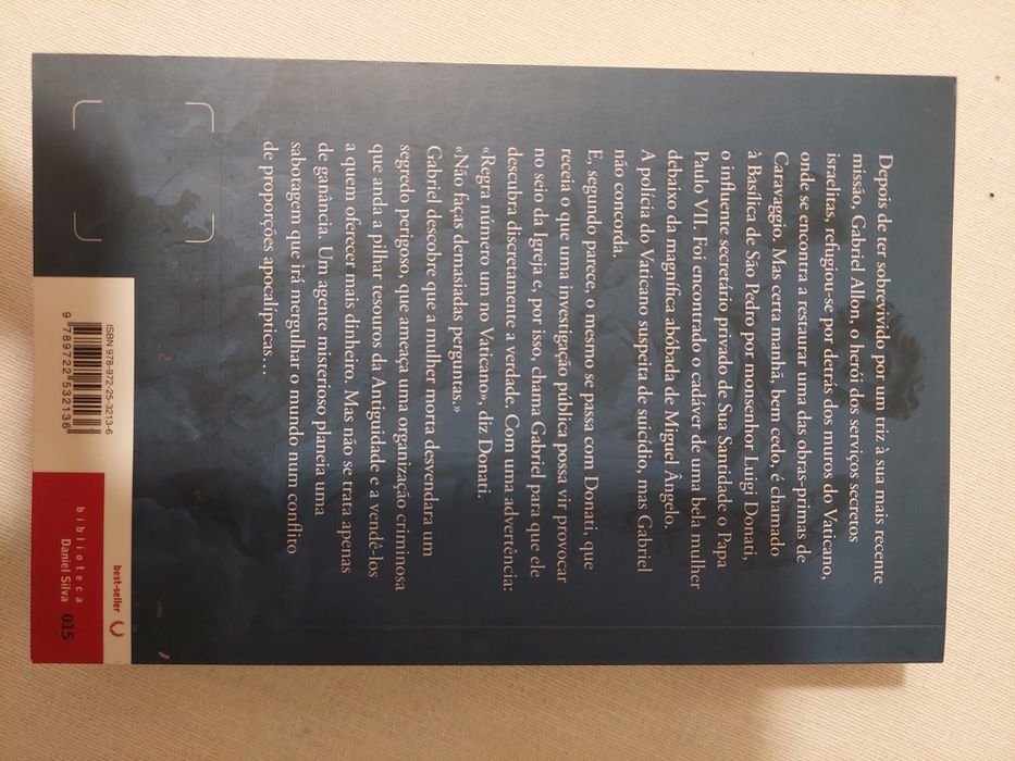 Livro "O anjo caído"