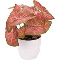 Planta Artificial com tons rosados