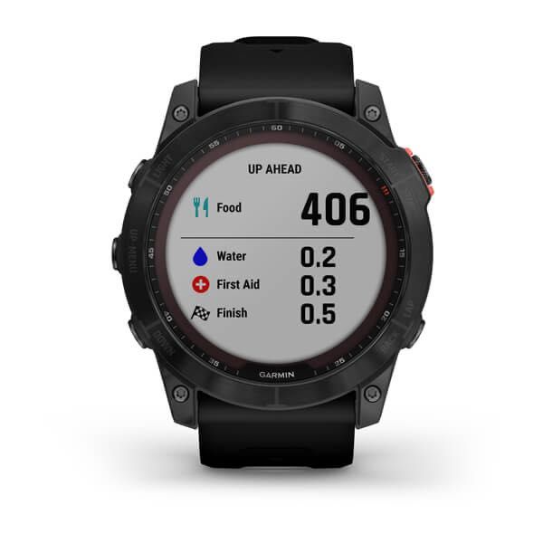 Garmin Fenix 7X Solar niebieskoszary z czarnym paskiem - APEX24 Gdynia