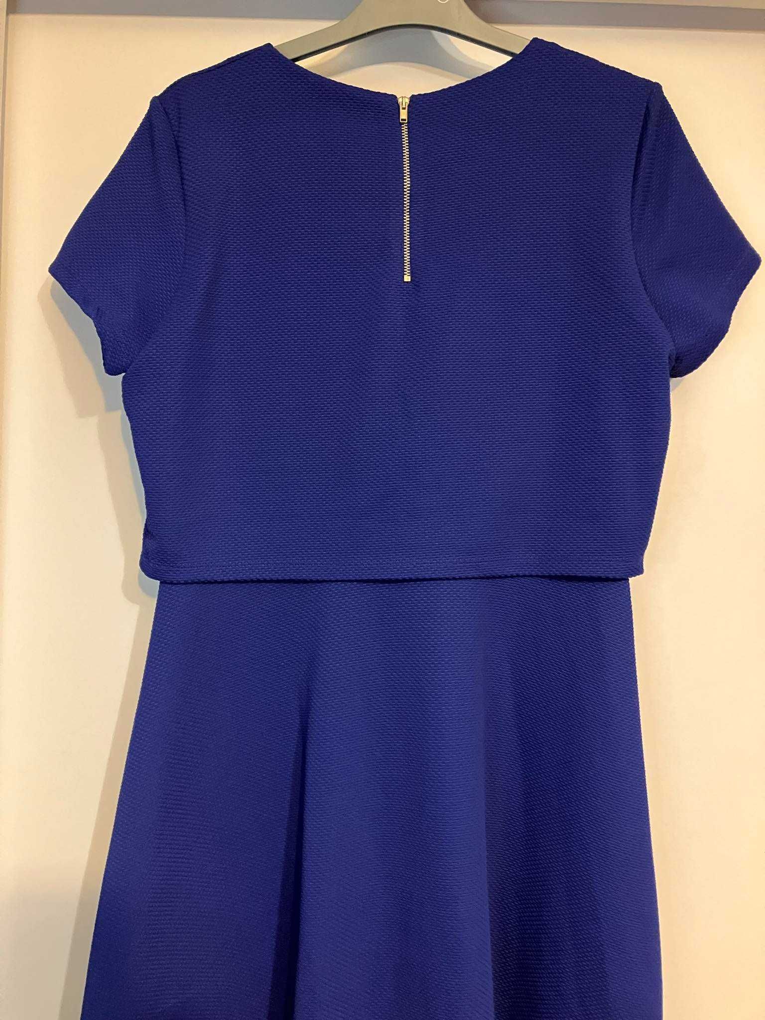 F&F chabrowa sukienka rozm 42 XL