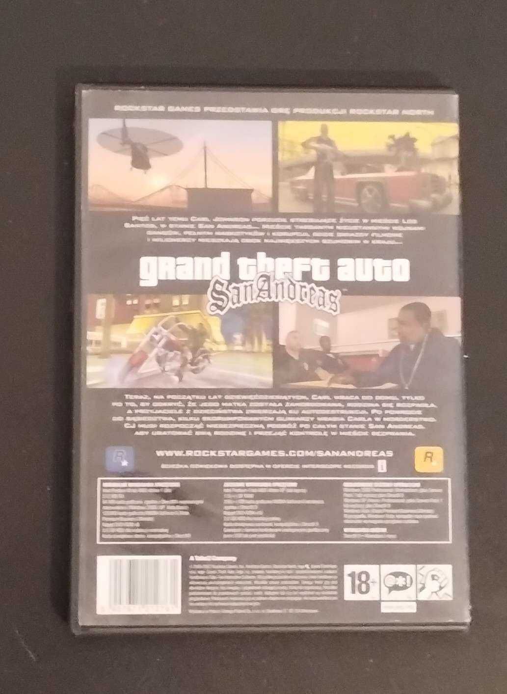 Gta San Andreas Grand Theft Auto SA PC POLSKA PL