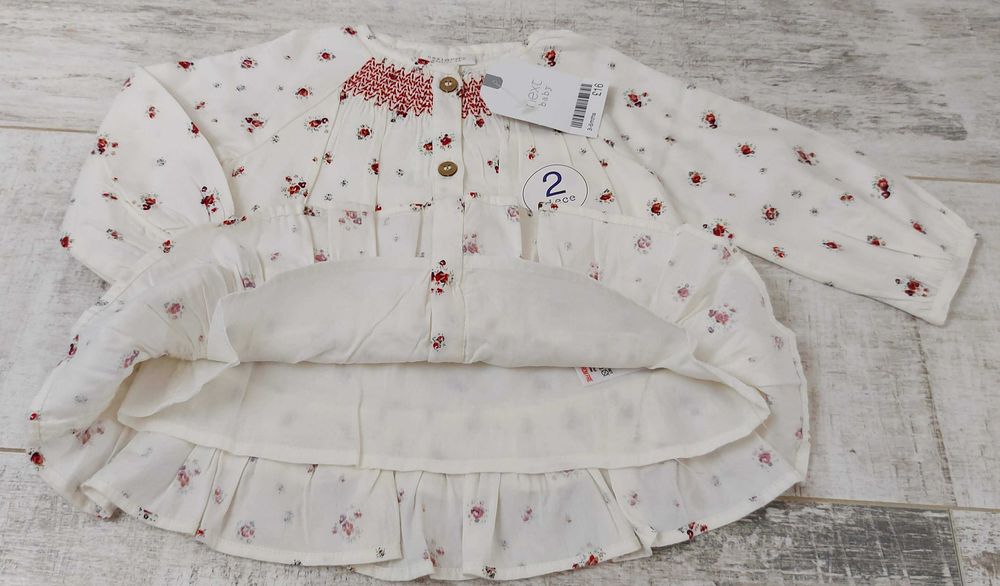 Komplet Bluzka+Legginsy Next Baby 68cm 3-6mcy Nowy