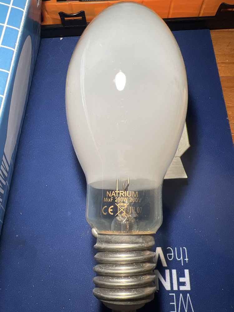 Żarowka Rteciowa Natrium 250W 230V E40