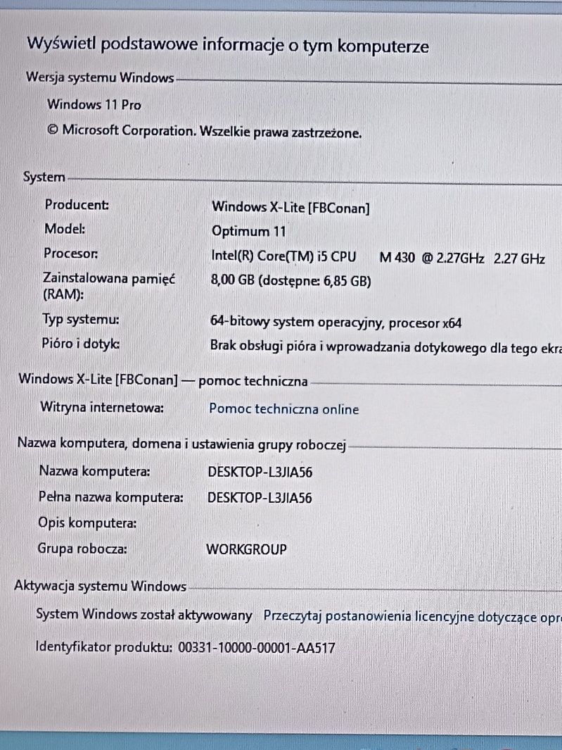 HP probook 6540b