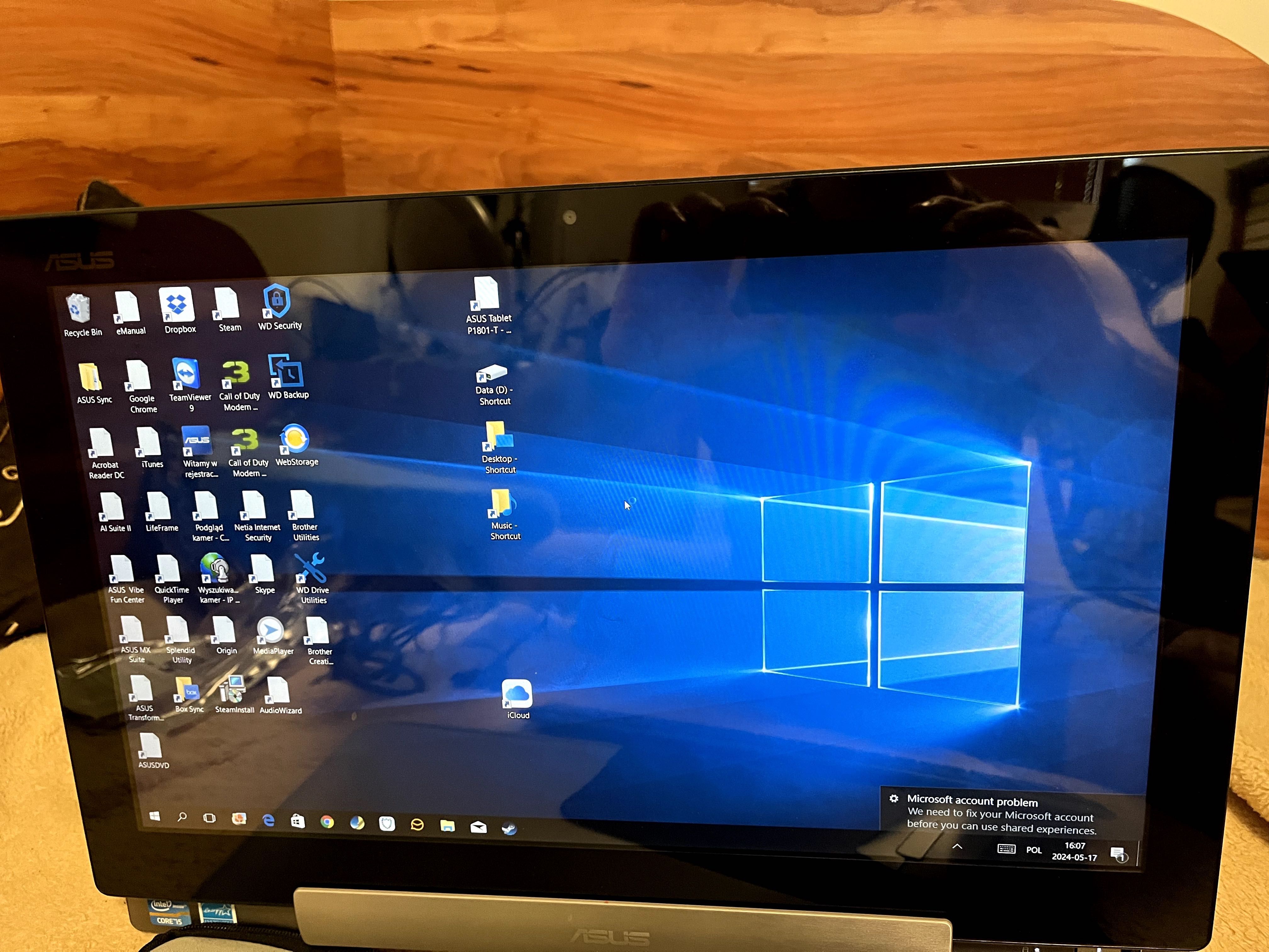 ASUS Transformer AiO P1801 - KOMPUTER + TABLET,  All-in-One, Wind/Adro