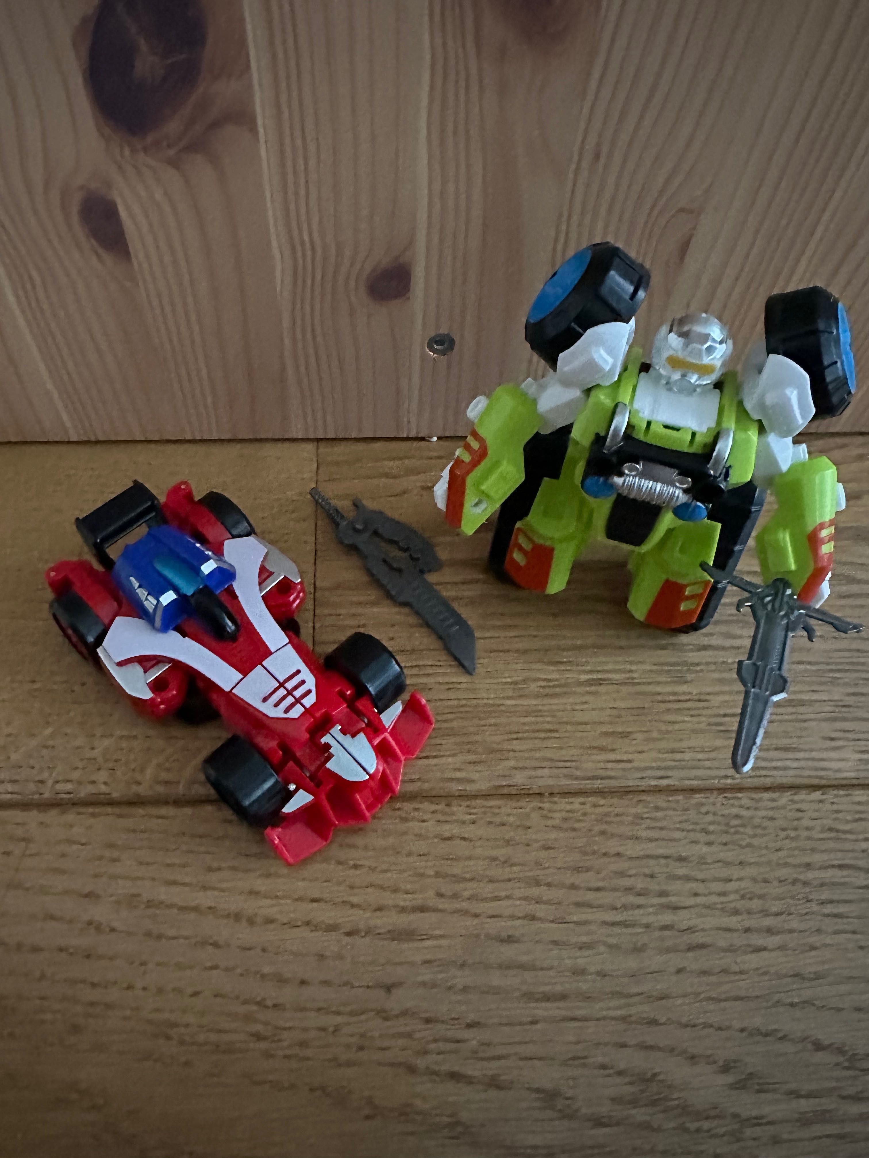 Transformens - Rescue bots academy- heatwave / 2 figurki roboty