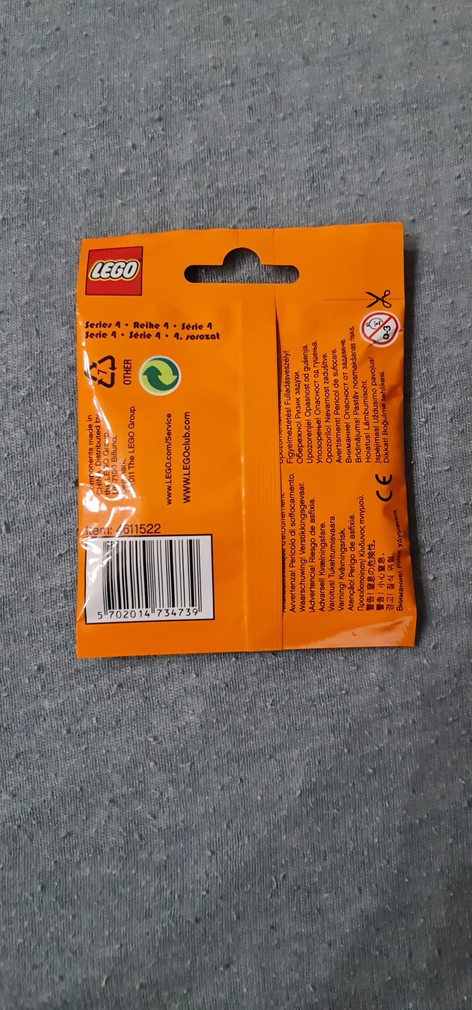 NOWY PolyBag LEGO 8804 MINIFUGURES Seria 4. MISB / Kolekcjonerski.