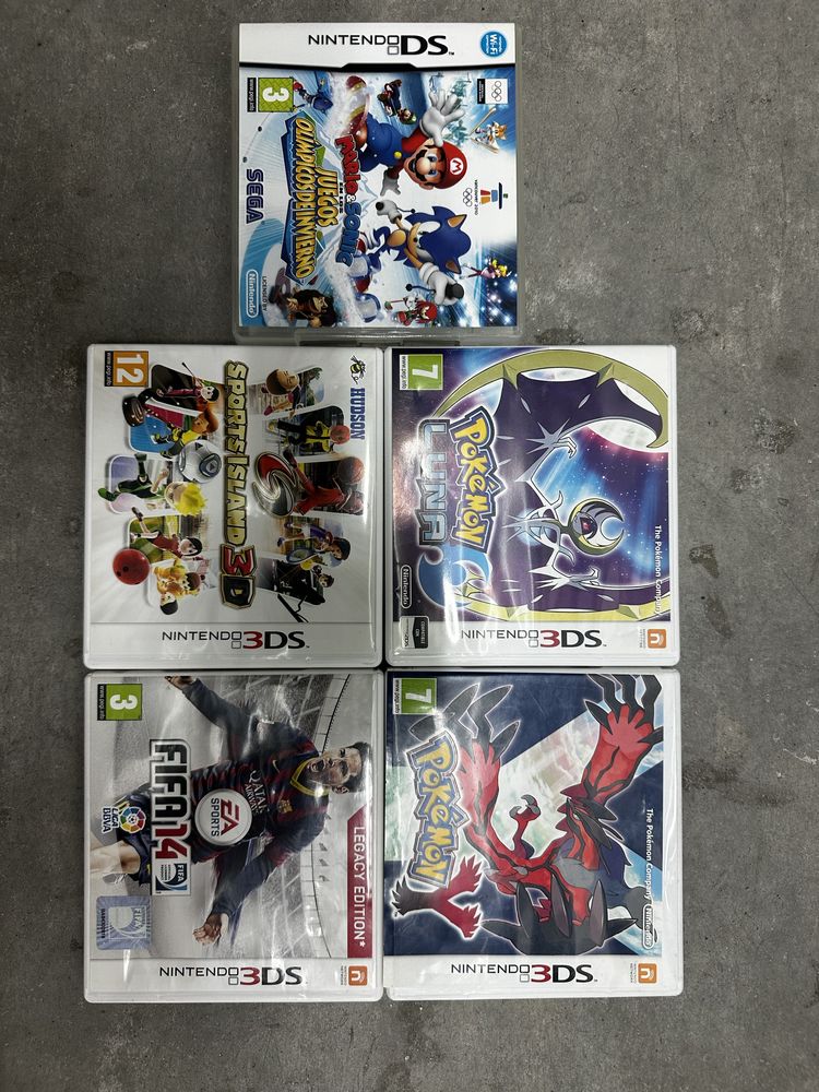 Caixas para jogos nintendo DS