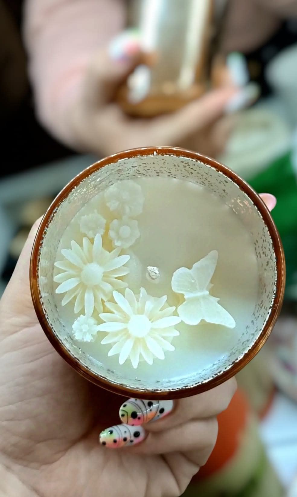 Świeca zapachowa, świeczka ozdobna, zapach kokos i ananas
