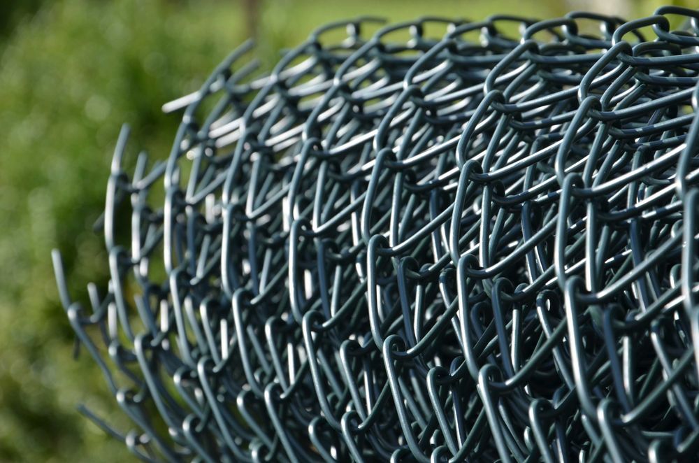 SIATKA OGRODZENIOWA 3,1mm 120cm ZIELONA plastikowa PCV 1,2m zieleń