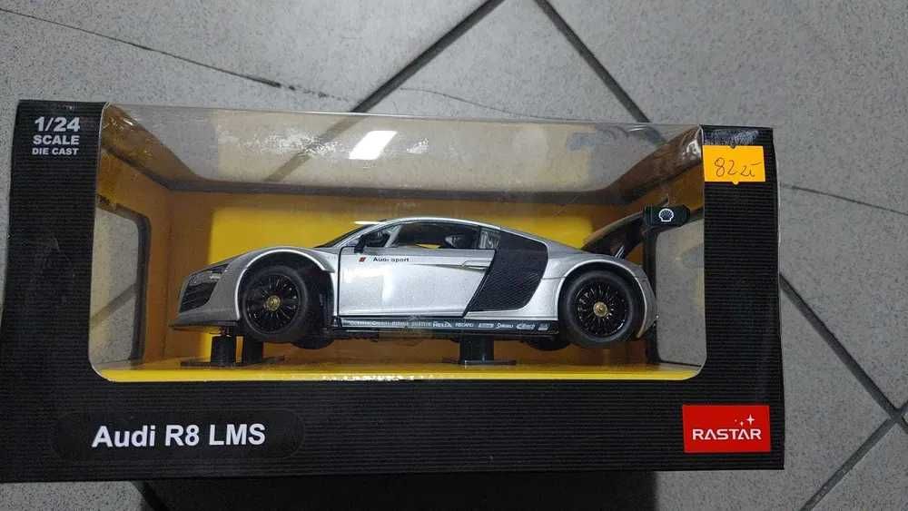 Audi R8 LMS pojazd metalowy skala 1:24 RASTAR U TIGERA SKLEP