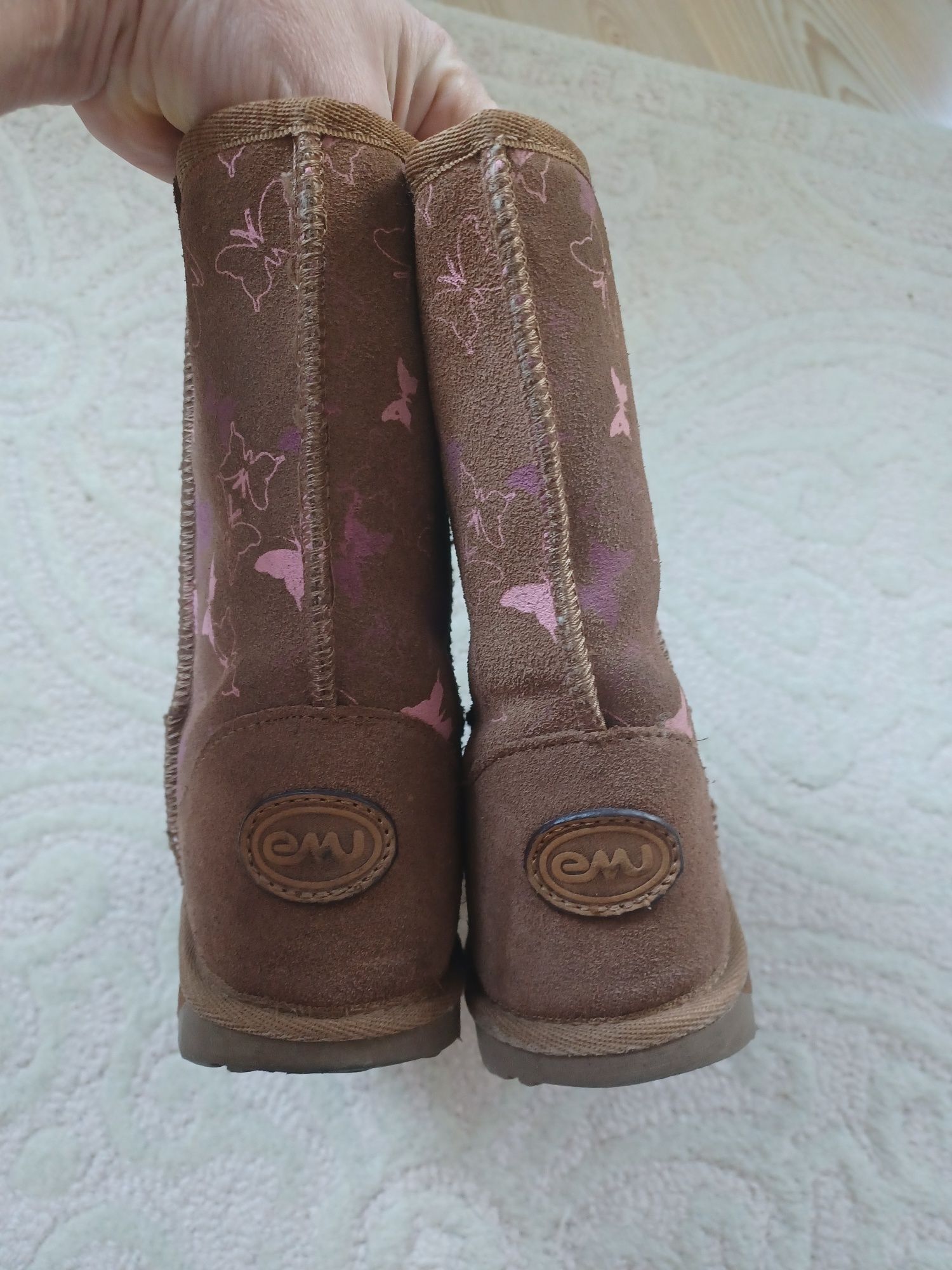 Buty  Emu z kożucha śniegowce oryginalne jak nowe 3/36