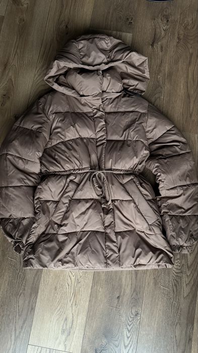 Куртка зимова тепла на затяжках