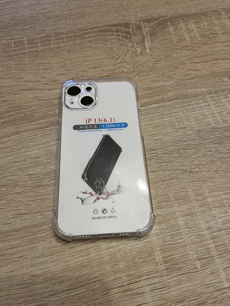 Etui iPhone 13 (futerał, guma, przeźroczyste, anti shock)