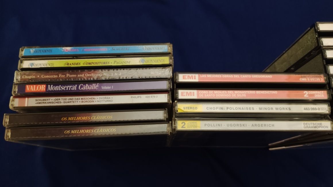 CDs Discos - Coleção de música clássica e ópera