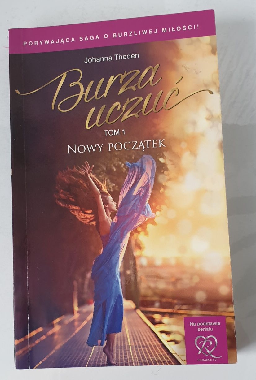 Książka Burza uczuć Johanna Theden tom 1