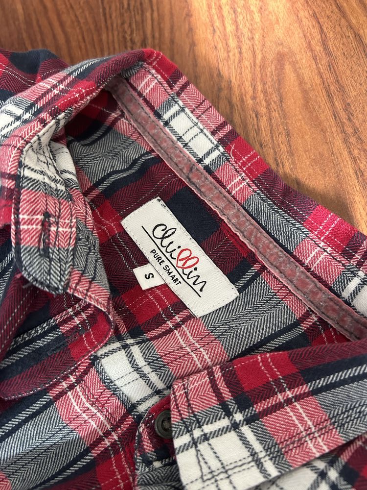 Koszula w kratkę S cropp w kratę