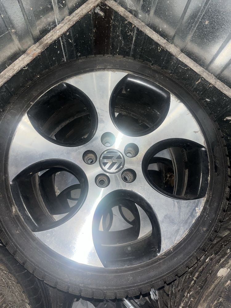 Felgi Golf 6 GTI R18 z oponami