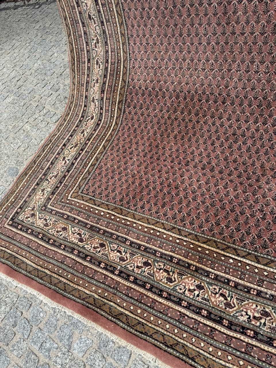 Dywan kaszmirowy r.tkany perski Indo Mir 350x250 galeria 18tyś