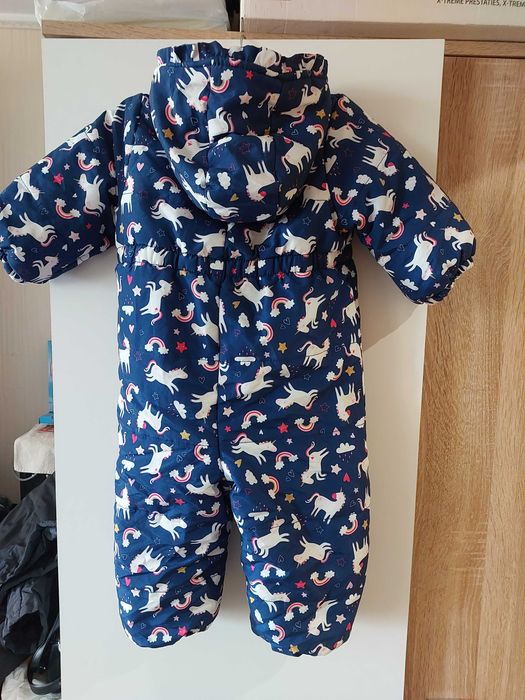 Комбинезон зимовий для дівчинки,розмір-80