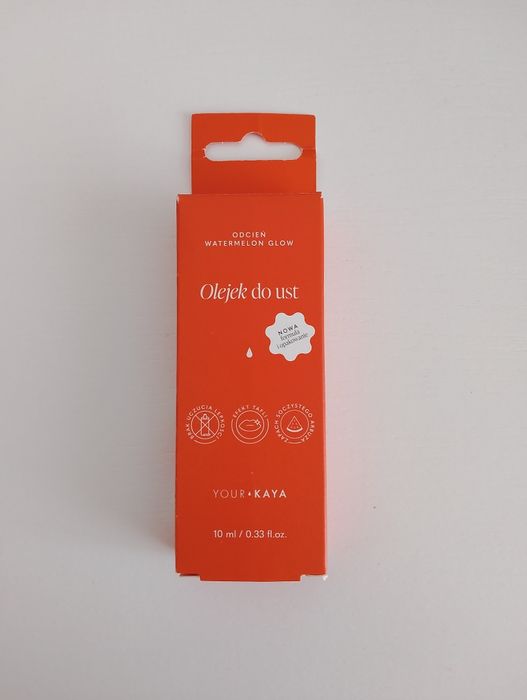 olejek do ust Your KAYA w odcieniu Watermelon Glow.
Pojemność: 10 ml.
