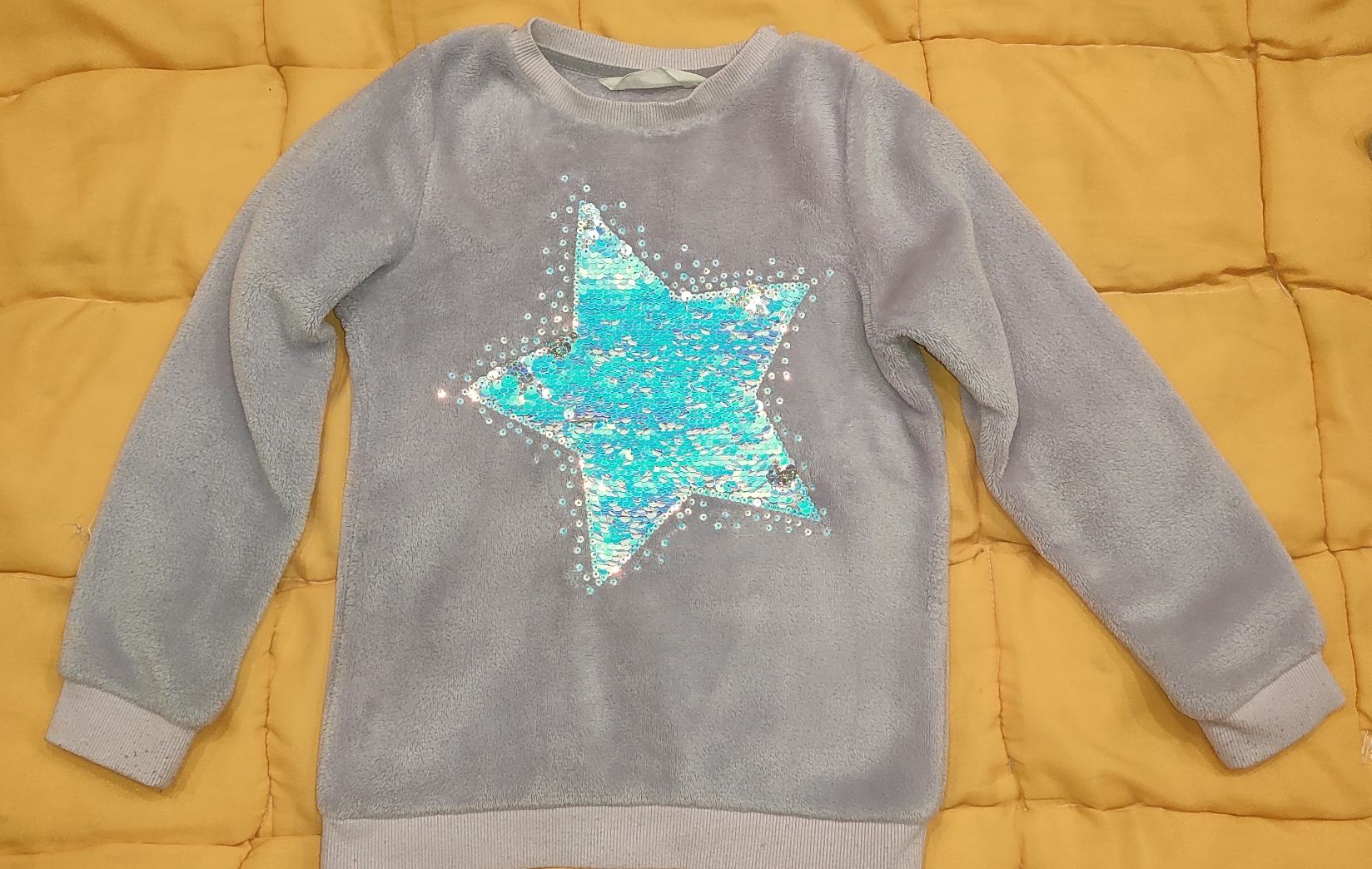 Свитер меховушка, кофта 6-8 H&M