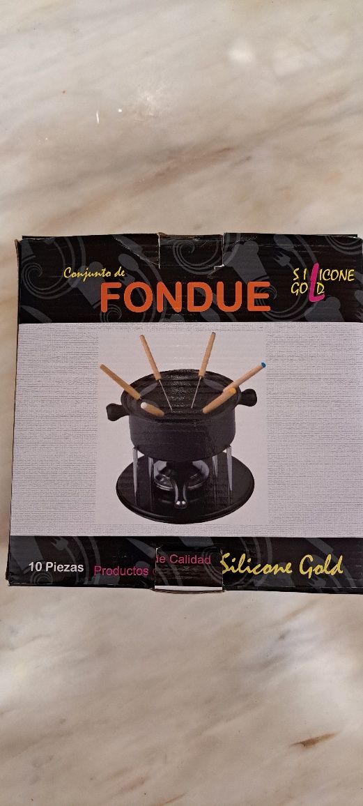 Jogo de Fondue novo