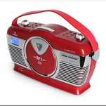 Auna RCD-70 ретро радіо FM USB CD