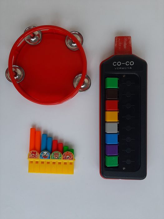 Іграшки дитячі музичні інструменти губна гармоніка ГДР 1970-ті роки