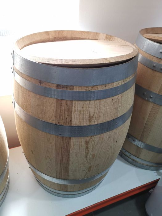 Barricas de madeira de castanho 1a linha novas torradas