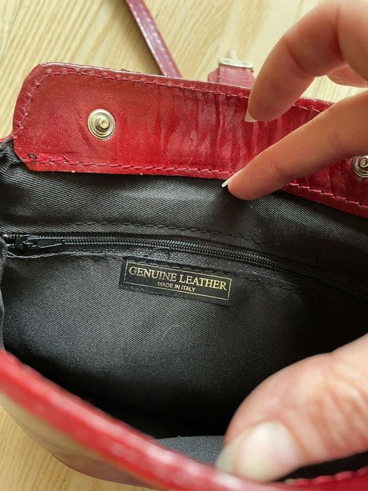 Гарна шкіряна сумка