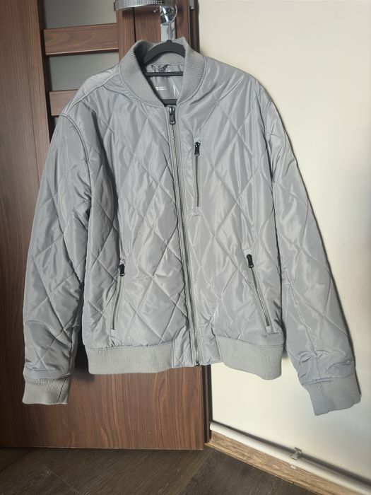 Męska kurtka pikowana szara XL Reserved