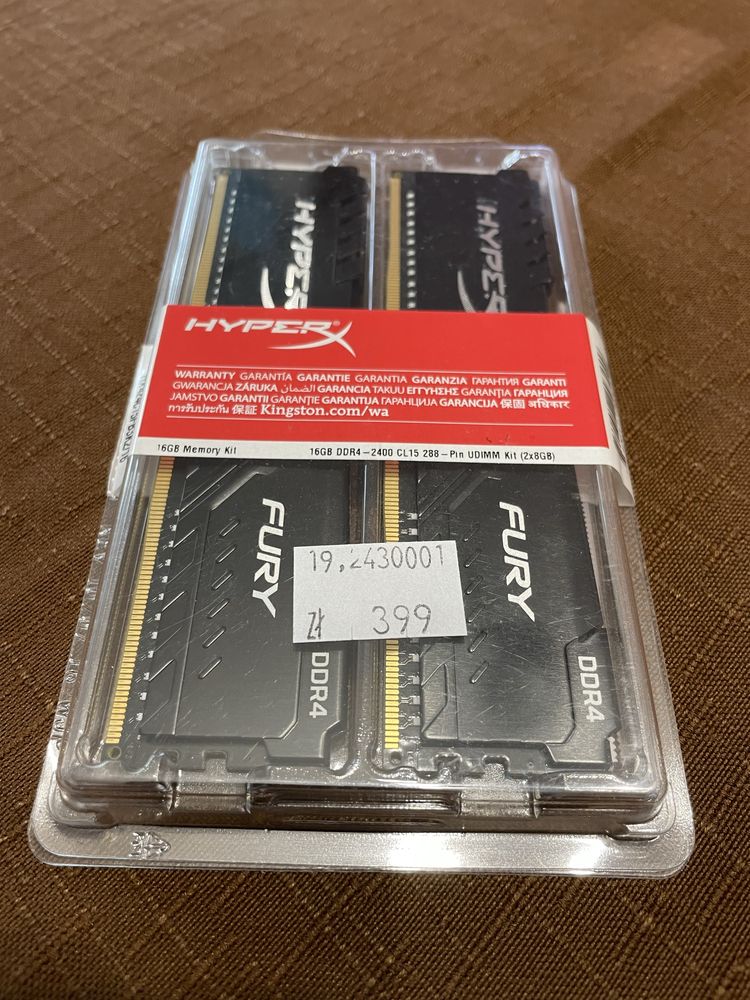 Pamięć DDR4 HyperX 2x8GB